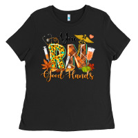 Black you rn good hands fall Ladies Tee - texasbilliewilder