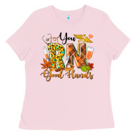 You Rn Good Hands Fall Ladies Tee | Teevron