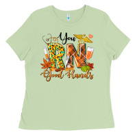 Matcha you rn good hands fall Ladies Tee - texasbilliewilder