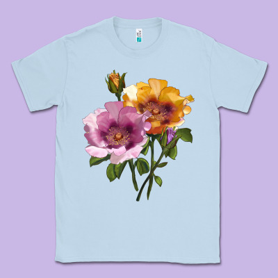 In Your Eyes Rose Classic Tee Designed By Lillyallendesigns