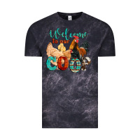 Cloud Black welcome to our coop Vintage Tee - Artiststas