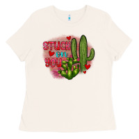Bone stuck on you cactus Ladies Tee - JahusDesignShop