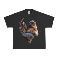 Pigment Black Sloth Urban Heavy Tee - LillyAllenDesigns