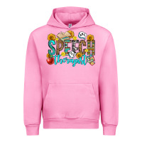 Fuchsia Pink speech therapist Urban Hoodie - OliviaCreatesArt