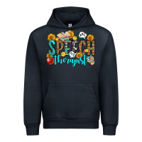 Navy speech therapist Urban Hoodie - OliviaCreatesArt
