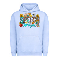 Pigment Grape Ice speech therapist Urban Hoodie - OliviaCreatesArt