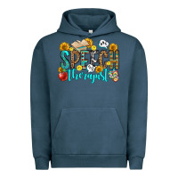 Pigment Midnight Navy speech therapist Urban Hoodie - OliviaCreatesArt