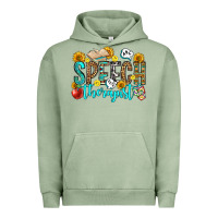 Pigment Oil Green speech therapist Urban Hoodie - OliviaCreatesArt