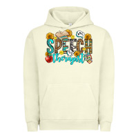 Pigment Pistachio speech therapist Urban Hoodie - OliviaCreatesArt