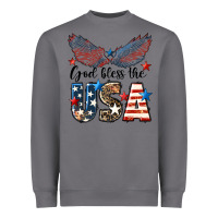 Storm Western God Bless The USA Heavyweight Sweatshirt - LillyAllenDesigns
