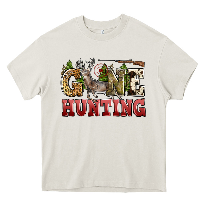 Gone Hunting Heavy Core Tee by Zillion Design Studio | Teevron