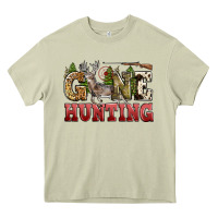 Mossy gone hunting Heavy Core Tee - Zillion Design Studio