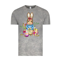 Cloud Rock easter bunny and eggs Vintage Tee - AdoDesignShop