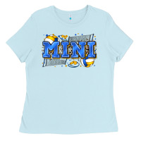Baby Blue mini volleyball Ladies Tee - Zillion Design Studio