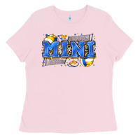 Bubblegum Pink mini volleyball Ladies Tee - Zillion Design Studio