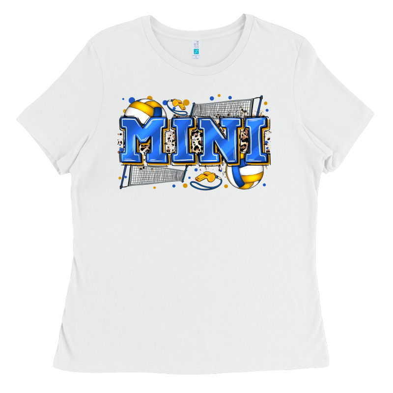 Mini Volleyball Ladies Tee by Zillion Design Studio | Teevron