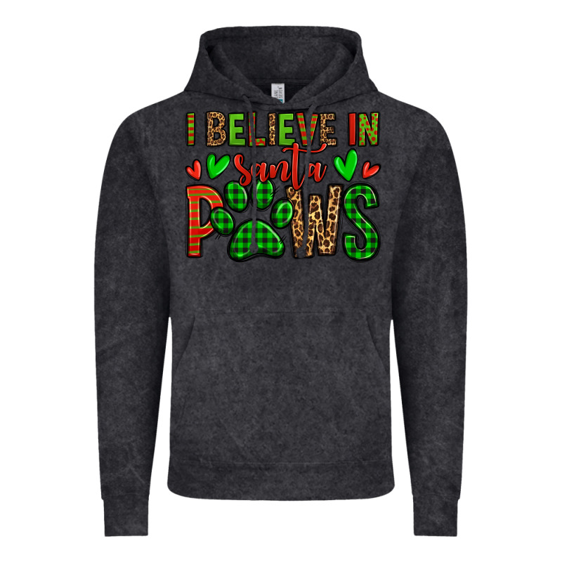 I Believe In Santa Paws Christmas Vintage Hoodie by Jasminsmagicworld | Teevron