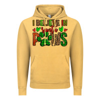 Vintage Mustard i believe in santa paws christmas Vintage Hoodie - Jasminsmagicworld