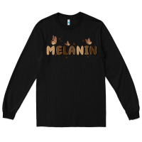 Black melanin Long Sleeve Tee - MaliasSmallBusiness