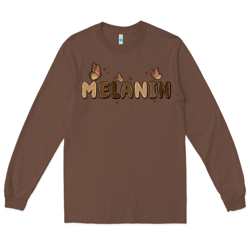 Melanin Long Sleeve Tee by MaliasSmallBusiness | Teevron