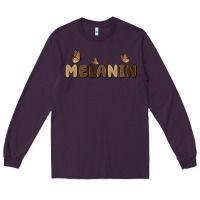 Plum melanin Long Sleeve Tee - MaliasSmallBusiness