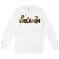 White melanin Long Sleeve Tee - MaliasSmallBusiness