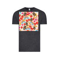 Vintage Black back to school seamless pattern 5 (3600x3600) Vintage Tee - AdoDesignShop