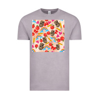 Vintage Zinc back to school seamless pattern 5 (3600x3600) Vintage Tee - AdoDesignShop