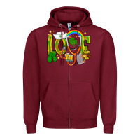 St. Patrick's Love Nurse Zipper Hoodie | Teevron