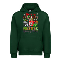 Forest Green this is my christmas movie watching blanket Urban Hoodie - OliviaCreatesArt