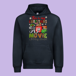 This Is My Christmas Movie Watching Blanket Urban Hoodie Designed By Oliviacreatesart