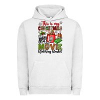 Pigment Lunar Rock this is my christmas movie watching blanket Urban Hoodie - OliviaCreatesArt
