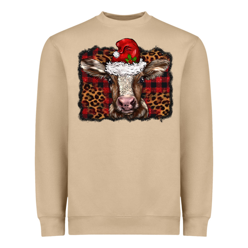 Christmas Background Baby Calf Heavyweight Sweatshirt by BarkalooDesign | Teevron