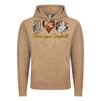 Vintage Coffee peace love baseball Vintage Hoodie - RanaPortraitStore