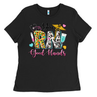 Black you rn good hands Ladies Tee - texasbilliewilder