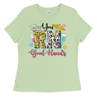 Matcha you rn good hands Ladies Tee - texasbilliewilder