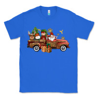 True Royal Christmas Truck Elf Santa snowman reindeer Classic Tee - NancyCooperArtShop