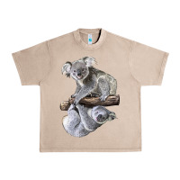 French Oak Koala Urban Heavy Tee - LillyAllenDesigns