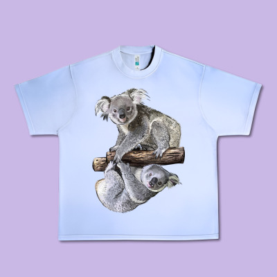 Koala Urban Heavy Tee Designed By Lillyallendesigns