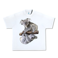 White Koala Urban Heavy Tee - LillyAllenDesigns