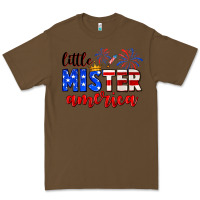 Cacao little mister america Premium Tee - Neo Western