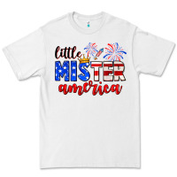 White little mister america Premium Tee - Neo Western
