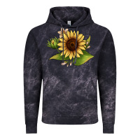 Cloud Black sunflower Vintage Hoodie - JahusDesignShop
