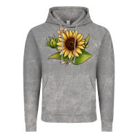 Cloud Rock sunflower Vintage Hoodie - JahusDesignShop