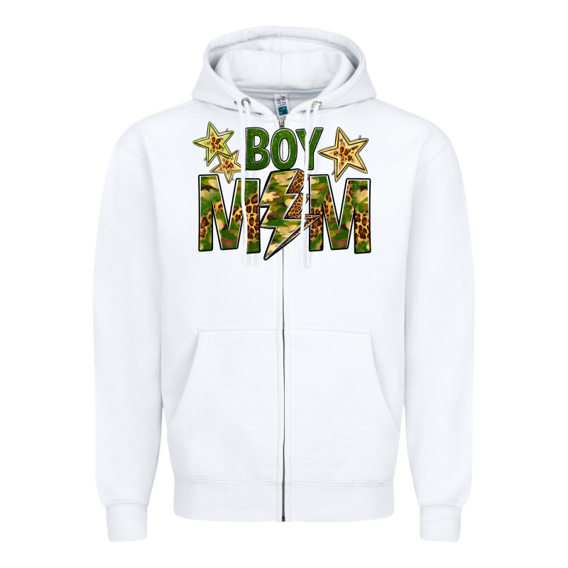 Boy Mom Zipper Hoodie by BundleAndBundleShop | Teevron