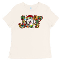 Bone husky christmas joy Ladies Tee - RanaPortraitStore