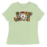 Matcha husky christmas joy Ladies Tee - RanaPortraitStore