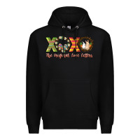 Black Xoxo the original love letters Premium Hoodie - NancyCooperArtShop