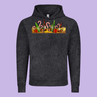 Beer Bottles For Christmas Vintage Hoodie Designed By Adodesignshop