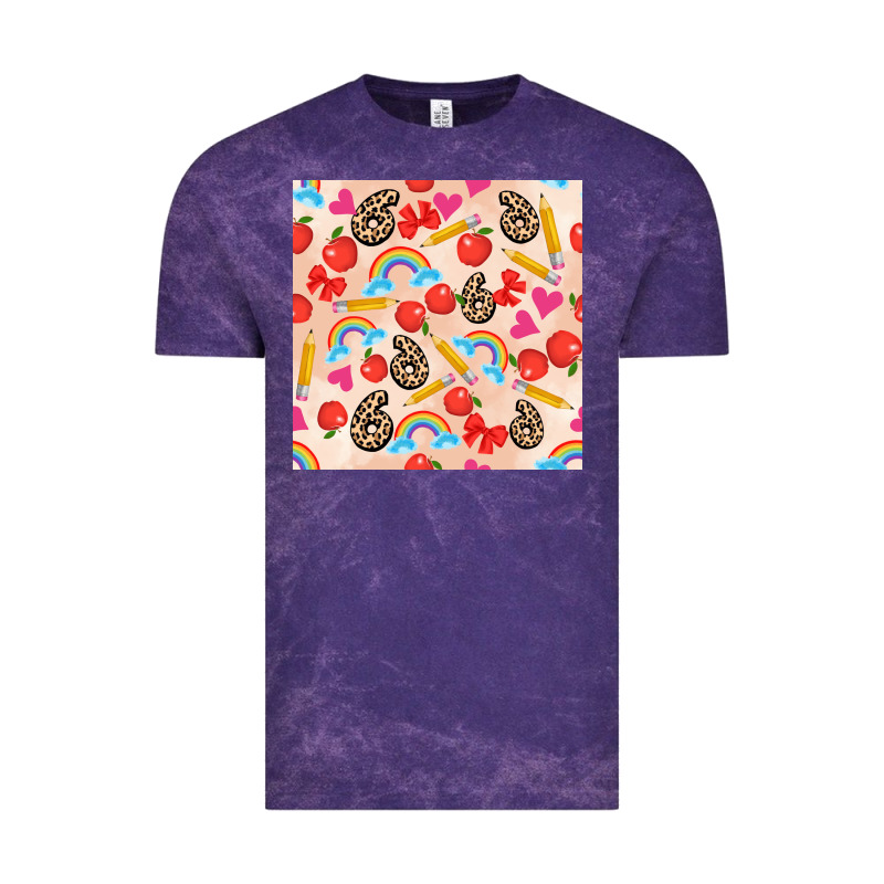 Back To School Seamless Pattern 6 (3600x3600) Vintage Tee by AdoDesignShop | Teevron